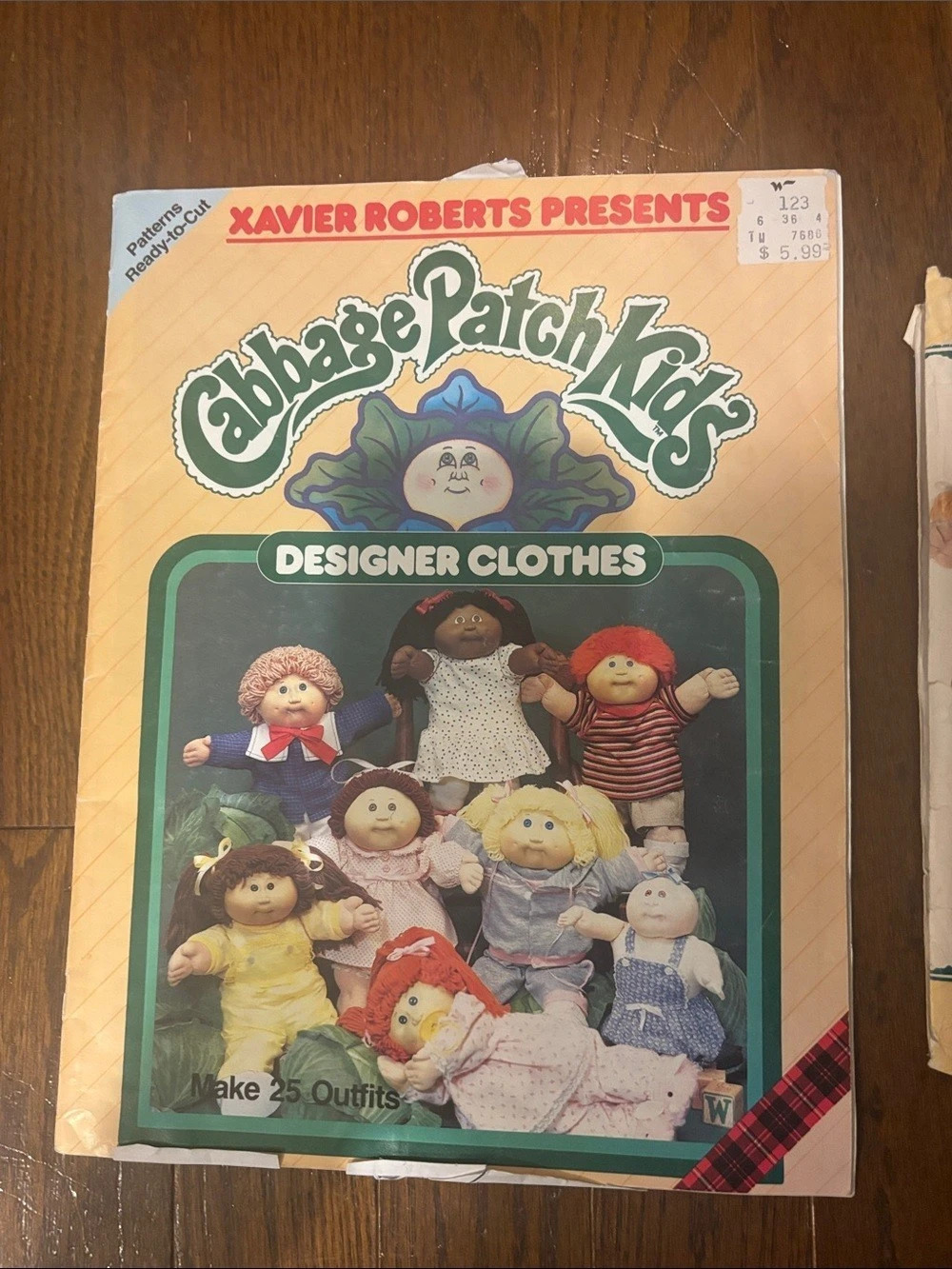 Xavier Roberts Cabbage Patch Kids Clothes Sewing Patterns & Booklet